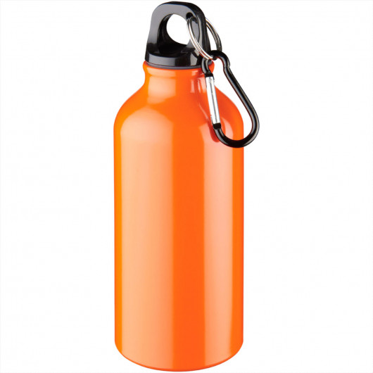 Promotional Cremorne Sport Drink Bottles With Carabiner Orange